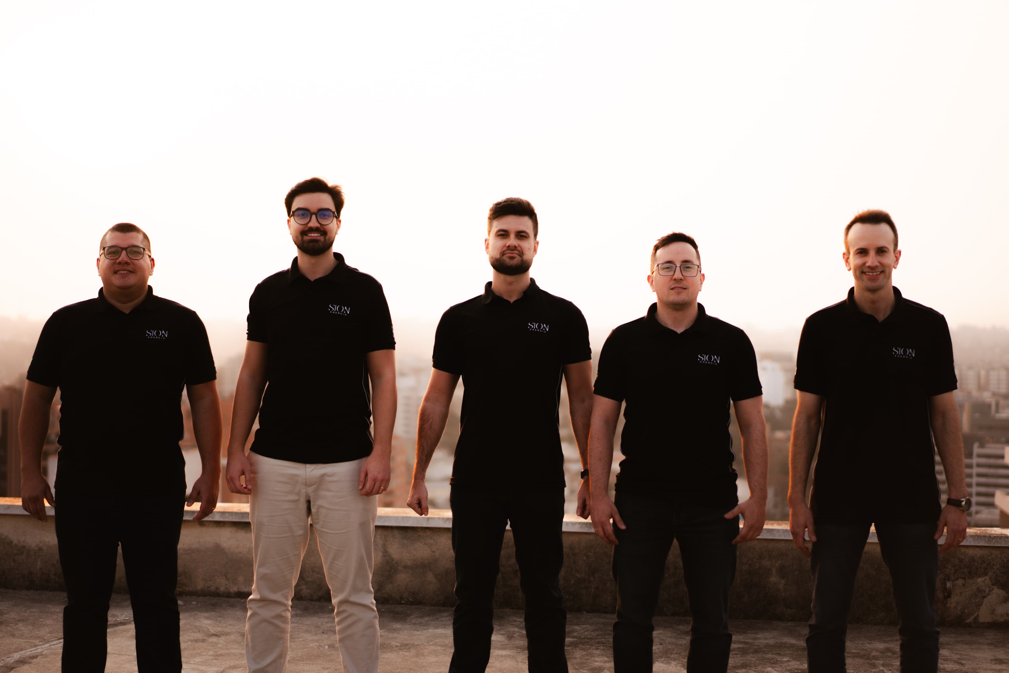 Equipe da Sion Energia reunida em Curitiba